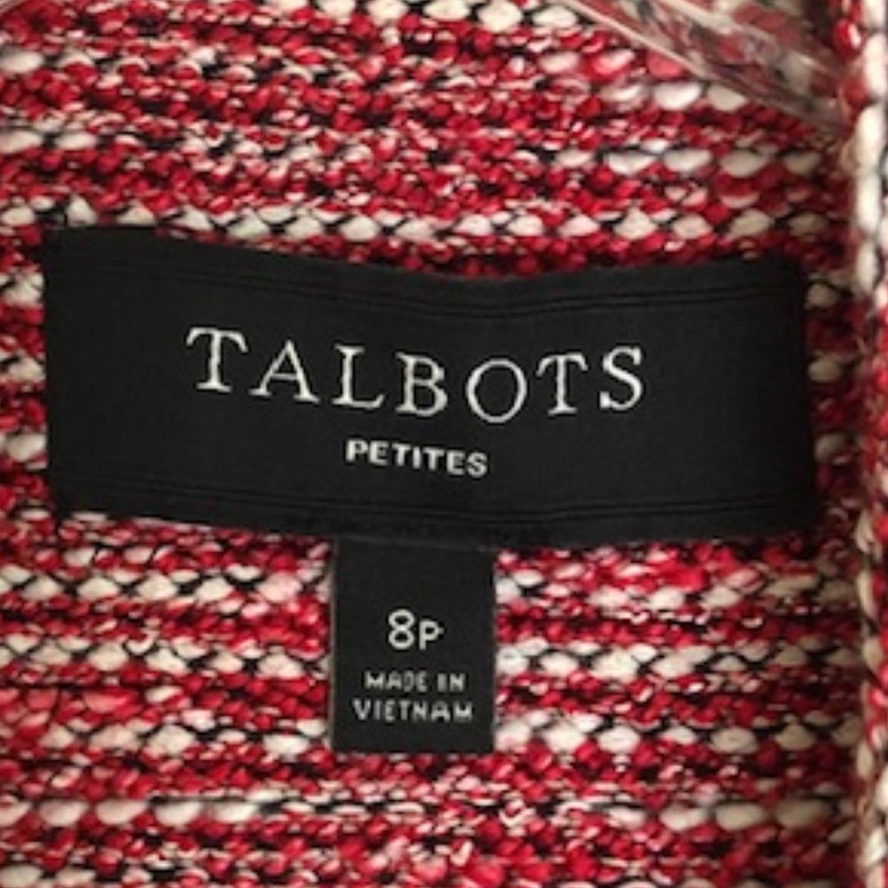 EUC Talbots Textured Weave Jacket - Picture 5 of 5